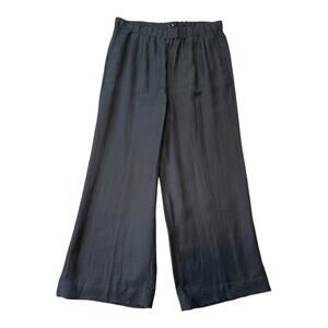J. Crew Pleated pull-on pant in linen-cupro blend